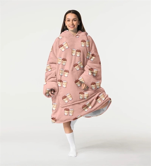 Huggie - Coffee Love - Giant Blanket Hoodie